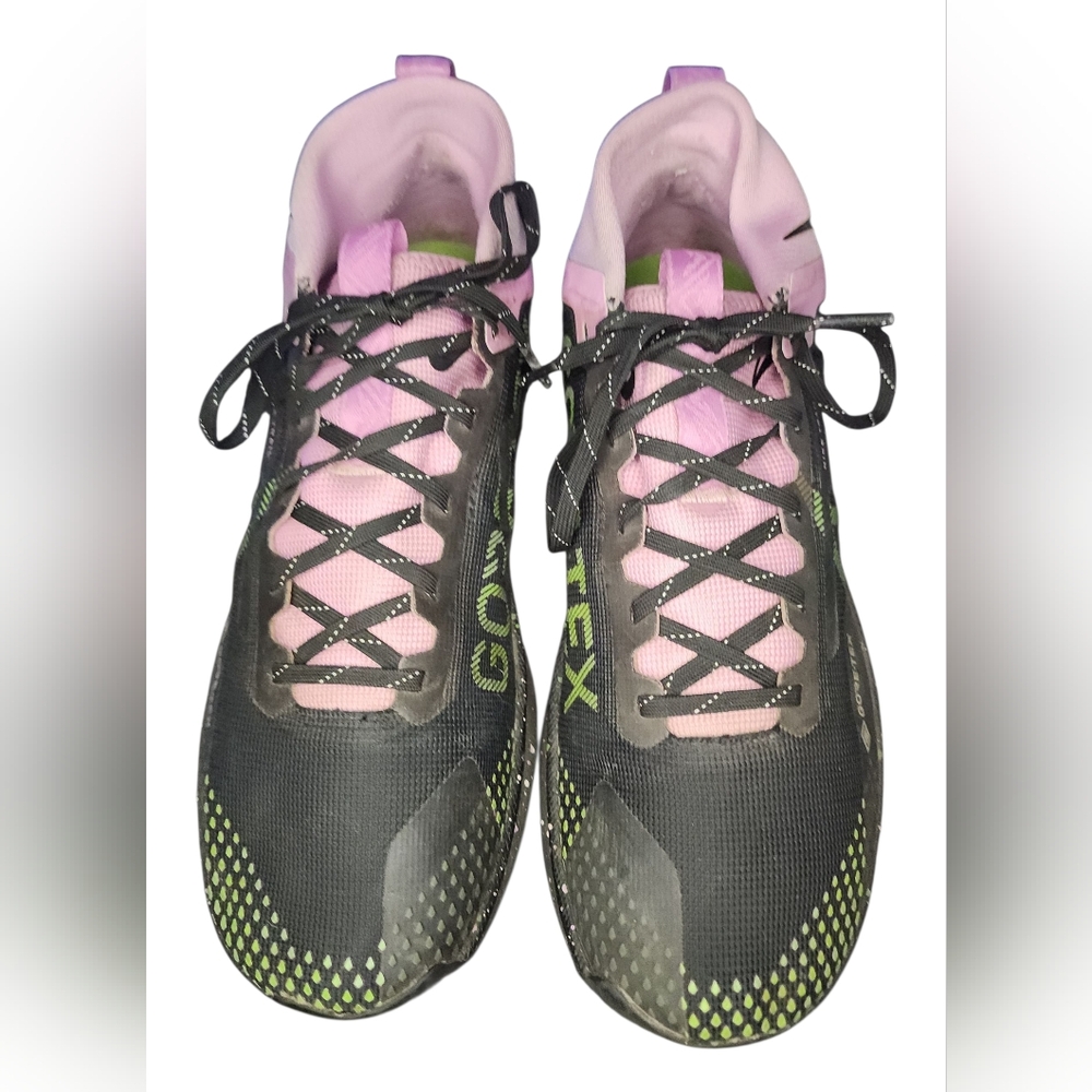 Nike React Pegasus Trail 4 GORE-TEX 'Black Pink Chlorophyll', Womens 10 - Picture 5 of 10
